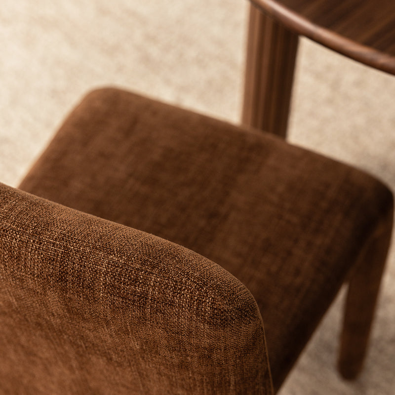Walnut Textured Weave