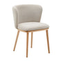 Ciselia Dining Chair - Beige / Ash Wood