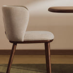 Beige / Walnut