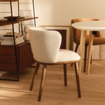 Beige / Walnut