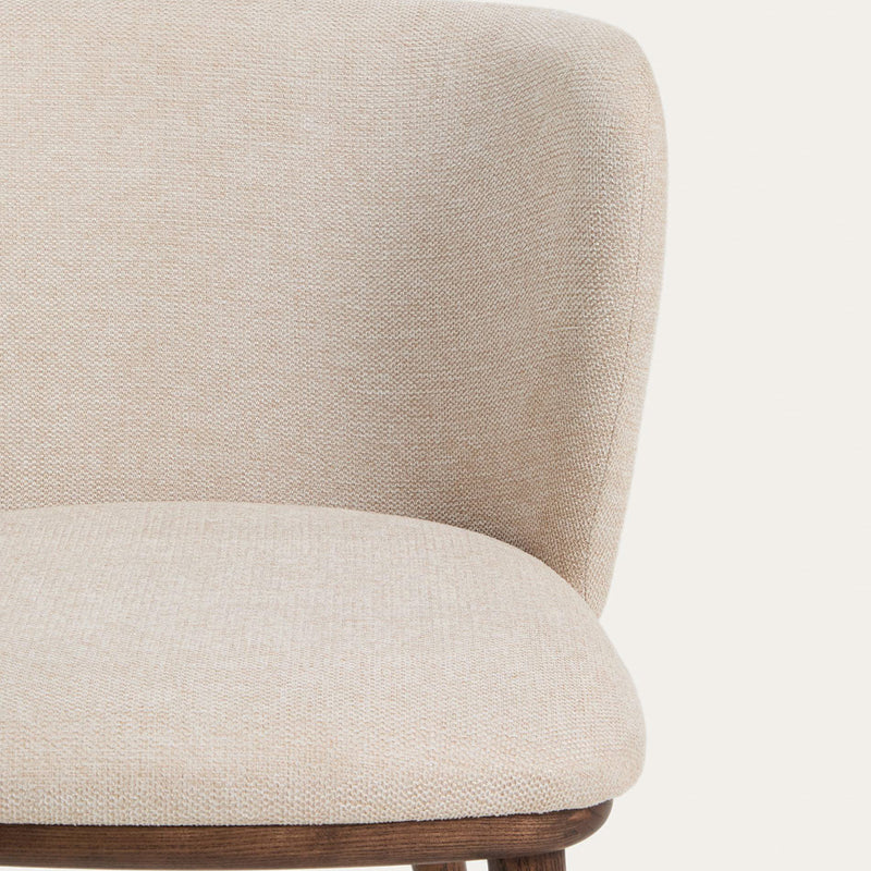 Beige / Walnut