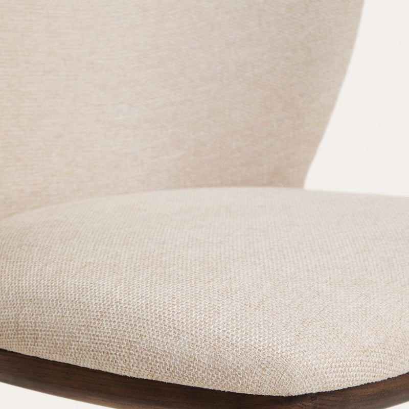 Beige / Walnut