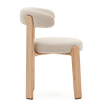 Beige / Ash Wood Natural Finish