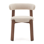 Beige / Ash Wood Walnut Finish