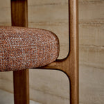 Brown / Ash Wood Walnut Finish