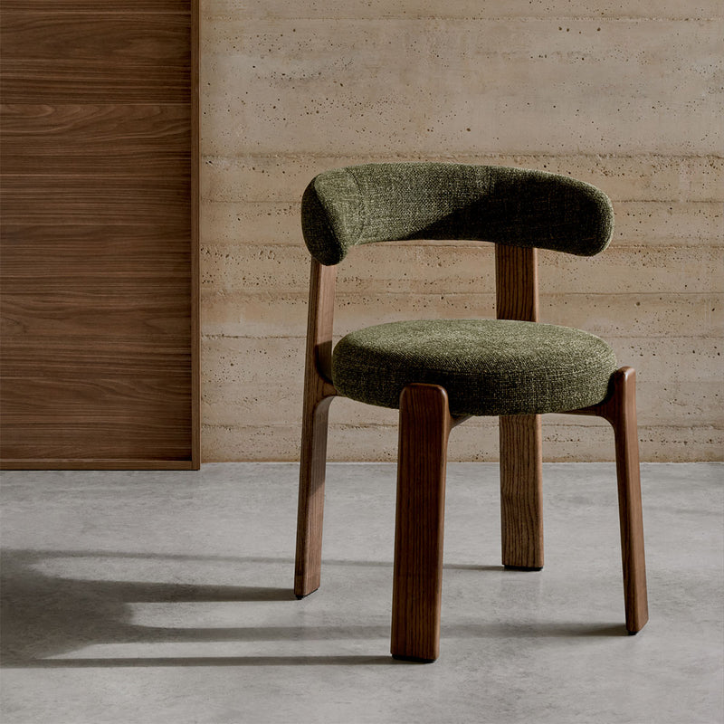 Green / Ash Stained Walnut