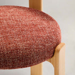 Terracotta / Ash Wood Natural Finish
