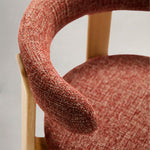 Terracotta / Ash Wood Natural Finish