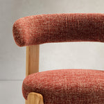 Terracotta / Ash Wood Natural Finish