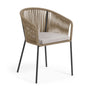 Yanet Alfresco Dining Arm Chair - Beige