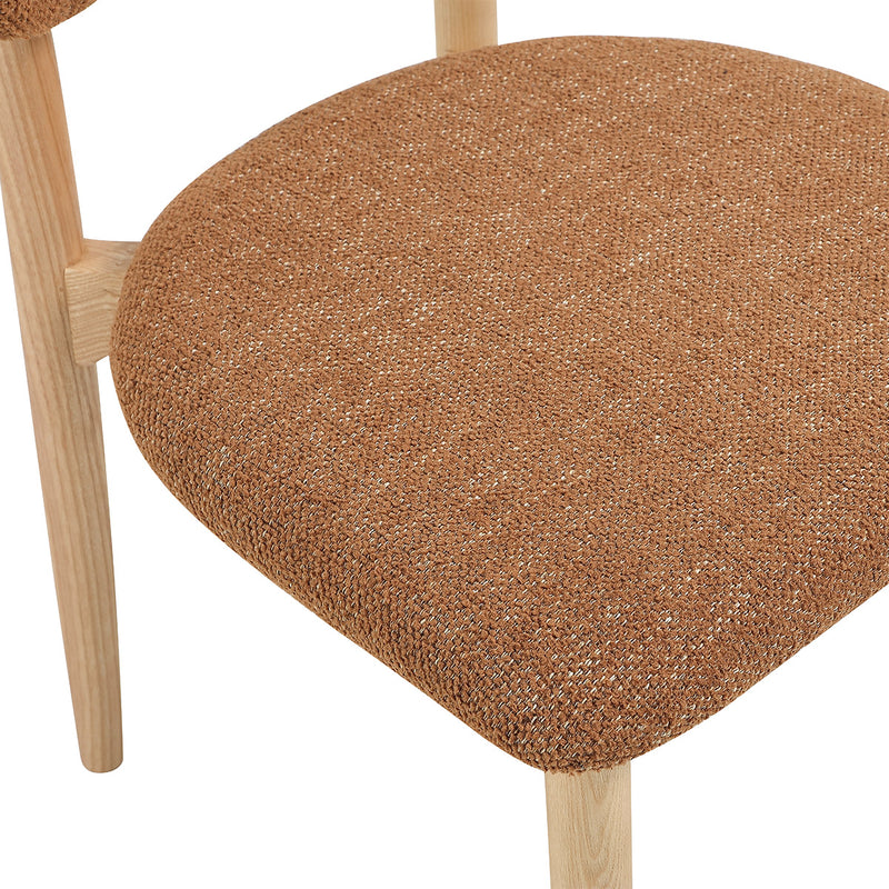 Caramel Textured Weave / Ash