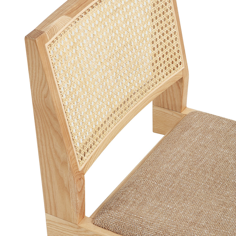 Camel Textured Weave / Ash