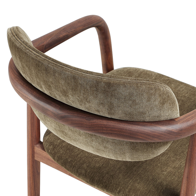Olive Moss / Walnut