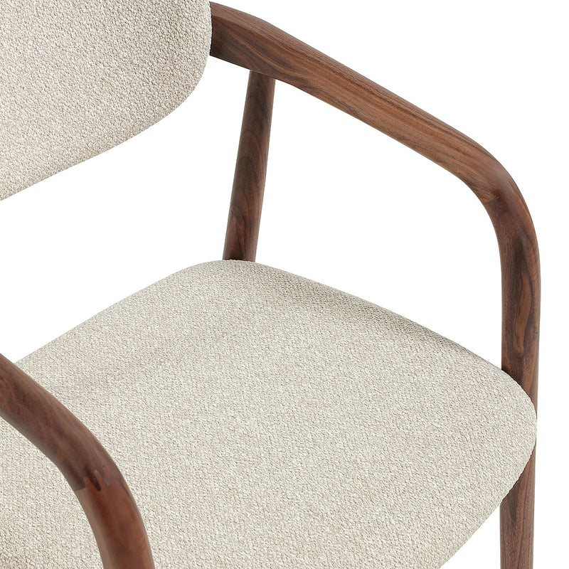 Sand Boucle / Walnut