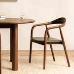 Olive Green / Walnut