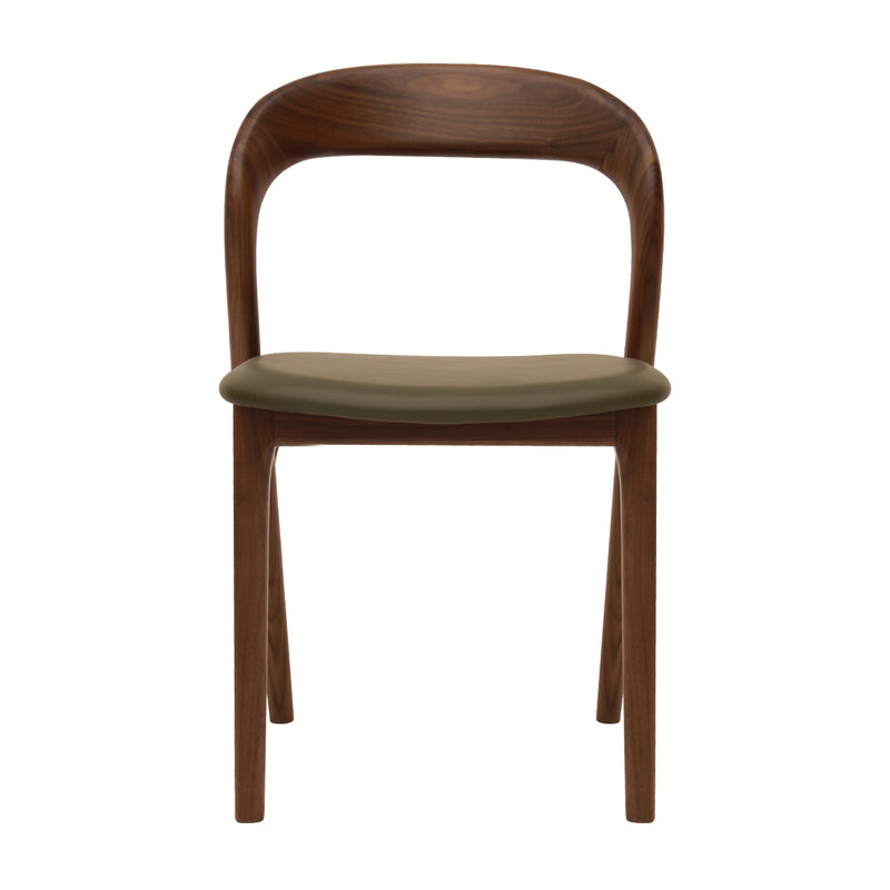 Olive Green / Walnut