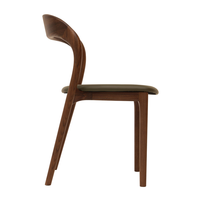 Olive Green / Walnut