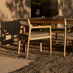Jack Woven Outdoor Dining Chair with Arms