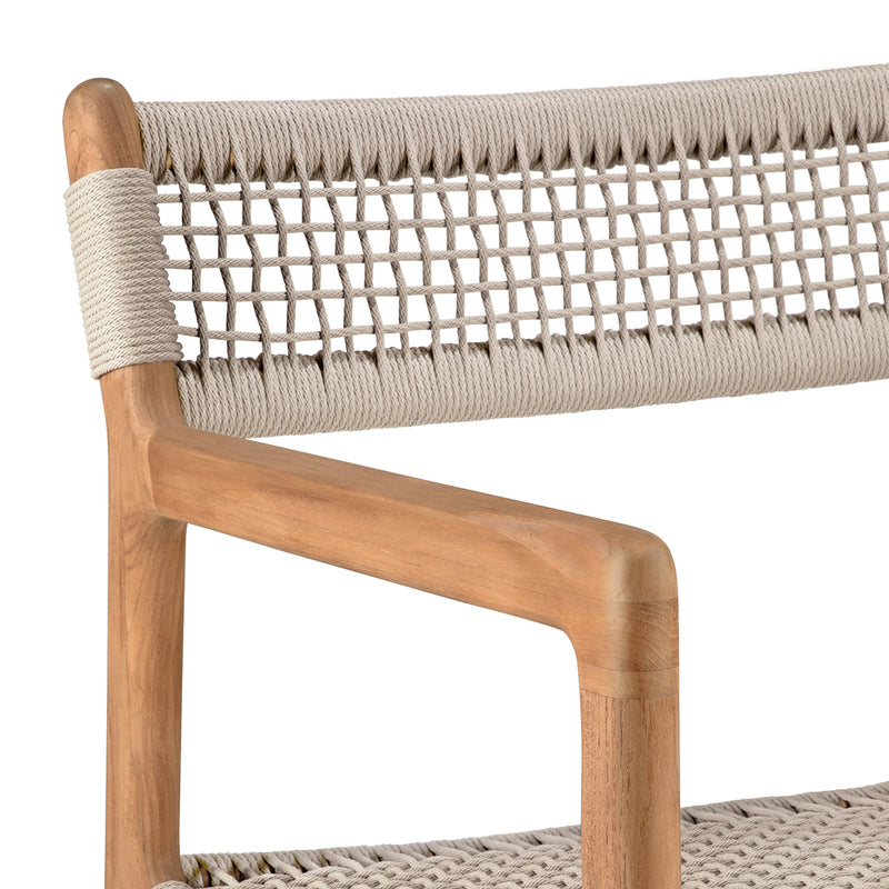 Jack Woven Outdoor Dining Chair with Arms