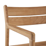 Jack Outdoor Dining Chair Frame with Arms