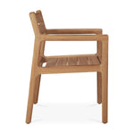 Jack Outdoor Dining Chair Frame with Arms