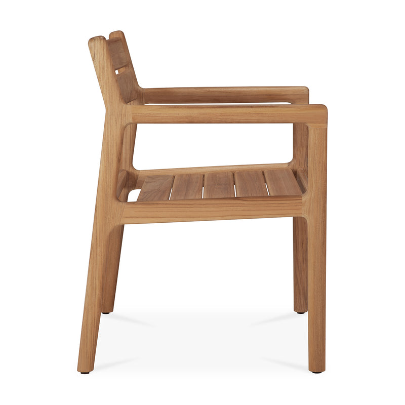 Jack Outdoor Dining Chair Frame with Arms