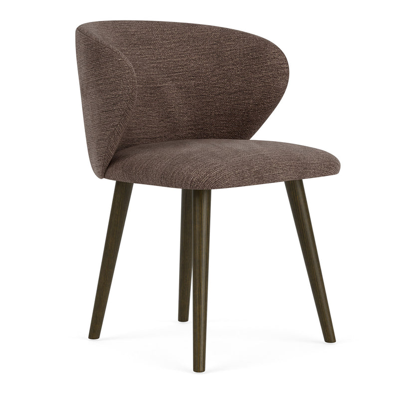 Aulla Cacao Textured Weave / Dark Walnut