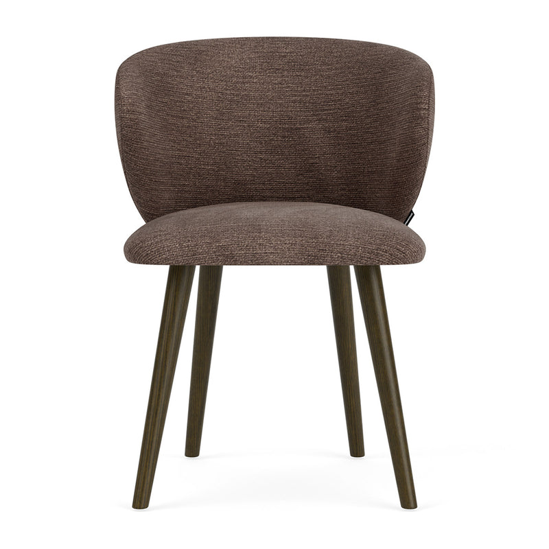 Aulla Cacao Textured Weave / Dark Walnut