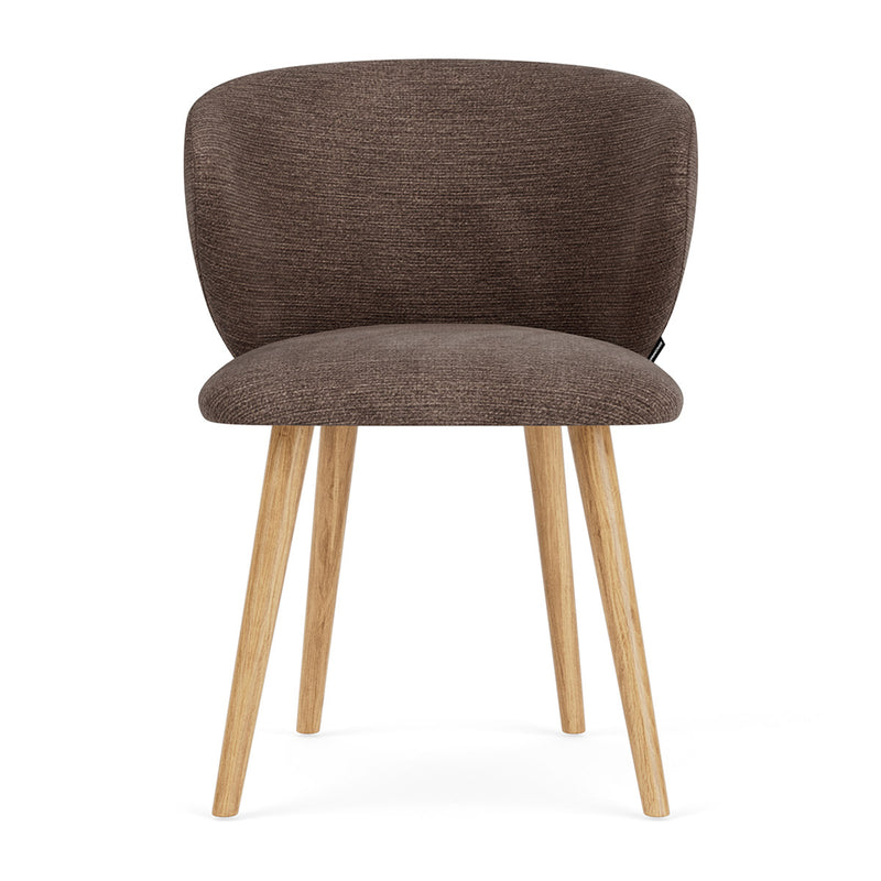 Aulla Cacao Textured Weave / Oak