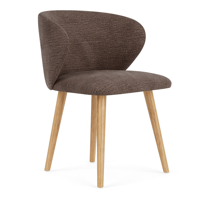 Aulla Cacao Textured Weave / Oak