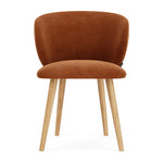 Moss Rust Fabric / Oak