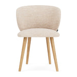 Vega Cream Textured Weave / Oak