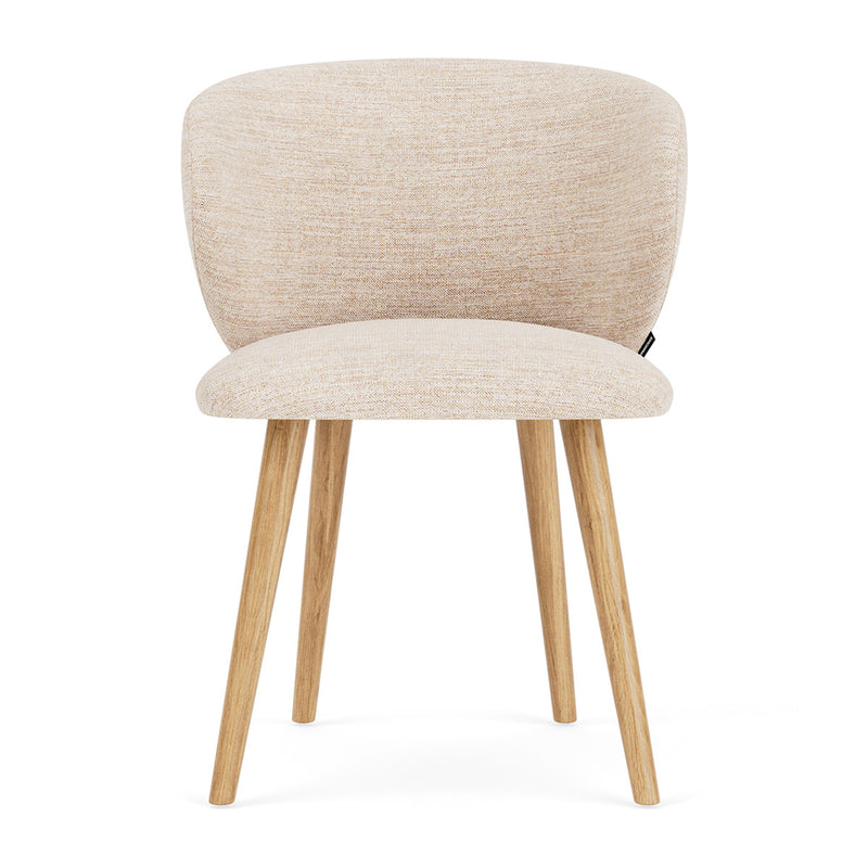 Vega Cream Textured Weave / Oak