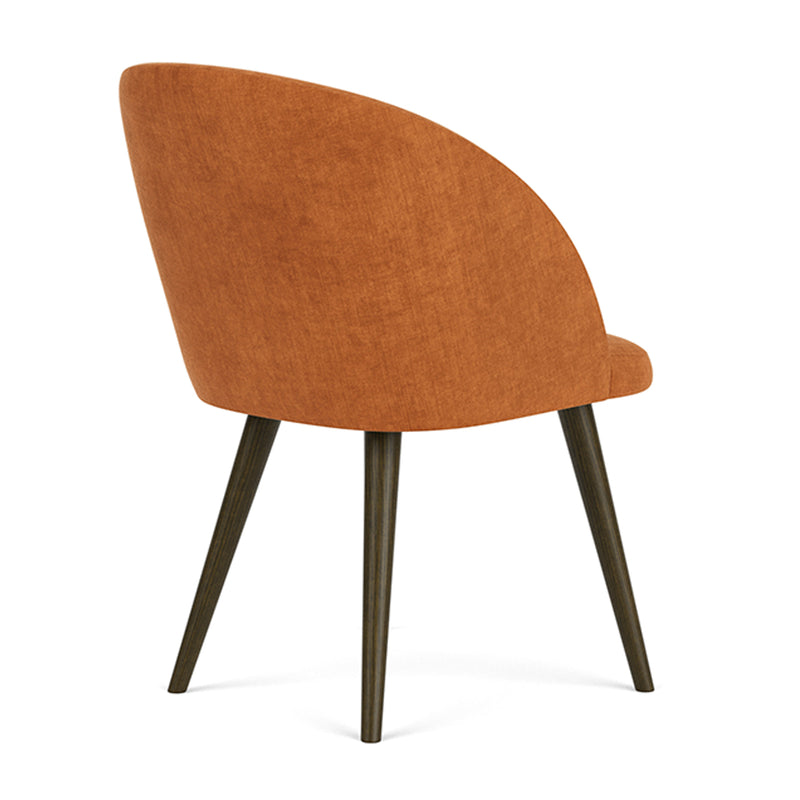 Danny Amber Textured Weave / Dark Walnut