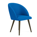Mark Cobalt Blue Weave / Dark Walnut