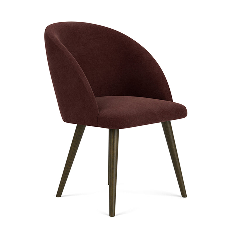 Moss Burgundy / Dark Walnut