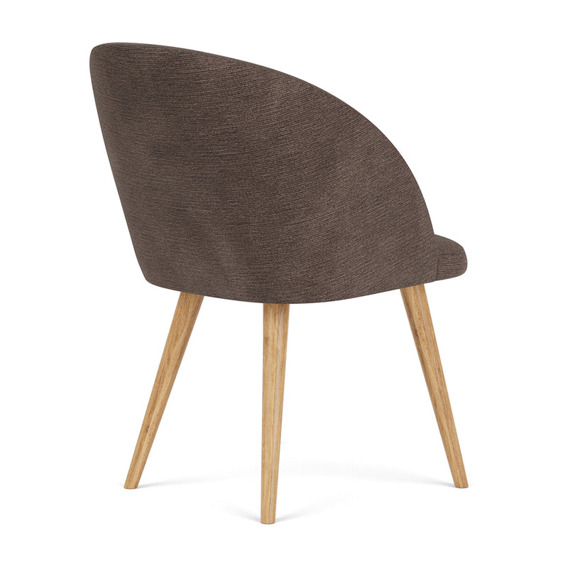 Aulla Cacao Textured Weave / Oak
