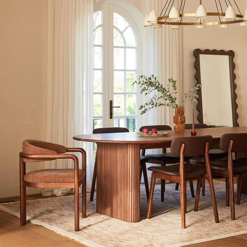 Walnut Textured Weave / Walnut