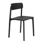 Clay Stacking Dining Chair - Black