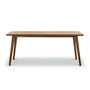 Reese Rectangle Dining Table - Brown Oak / 180cm
