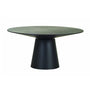 Classique Round Dining Table - Matt Dark Oak / 4-6 Seater