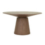 Classique Round Dining Table - Smoked Ash / 2-4 Seater