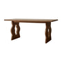 Earl Dining Table - Natural Teak