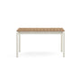 Canyelles Alfresco Extendable Dining Table - White / 140/200 x 90cm