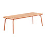 Dune Outdoor Timber Dining Table 225cm - Terracotta / Natural