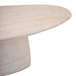 Azzura Dining Table (Travertine Finish, 240cm)