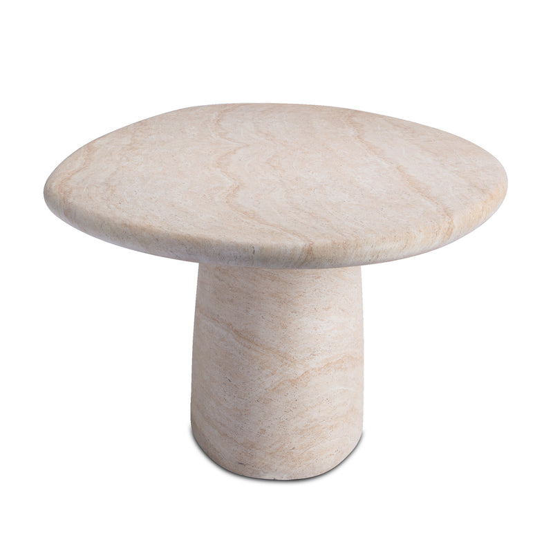 Azzura Dining Table (Travertine Finish, 240cm)