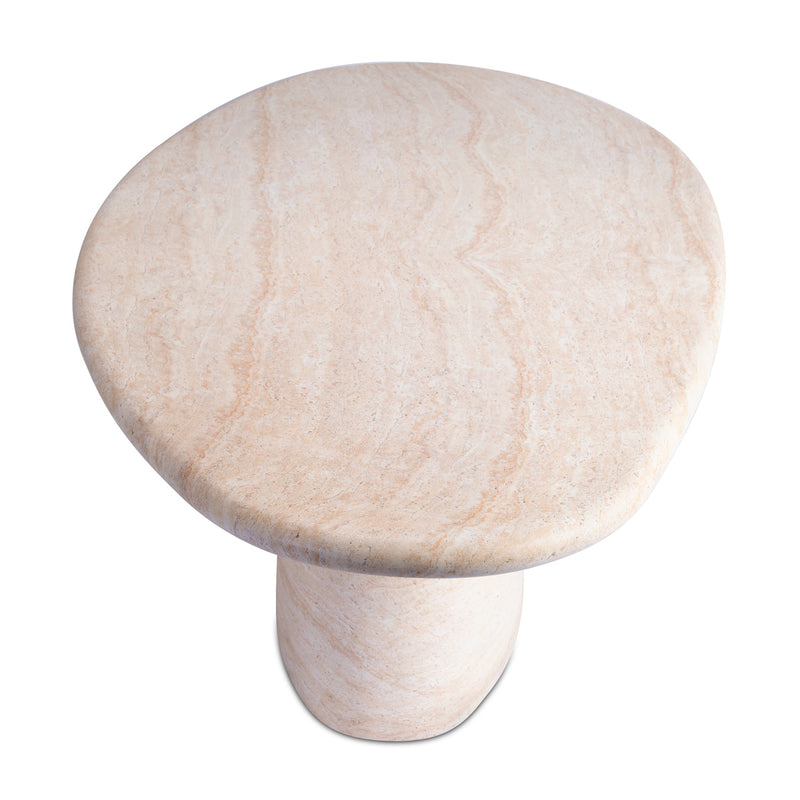 Azzura Dining Table (Travertine Finish, 240cm)