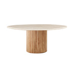 Cosmos Travertine Dining Table