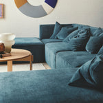 Danny Dust Blue Textured Weave